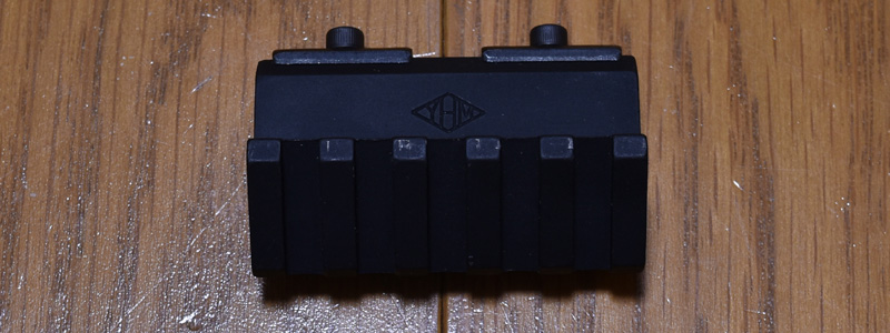 YHM 5 SLOT PICATINNY ANGLE MOUNT